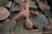 Modell der Bronzeskulptur "Prävitales" von Bildhauer Wolf E. Schultz